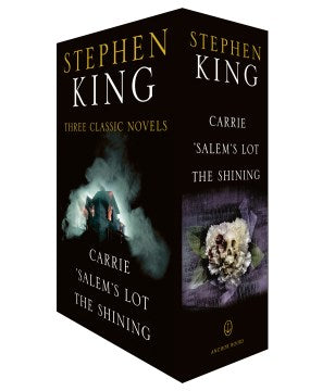Stephen King Three Classic Novels Box Set: Carrie, 'Salem's Lot, The Shining - MPHOnline.com