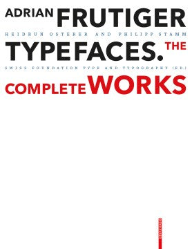 Adrian Frutiger - Typefaces - MPHOnline.com