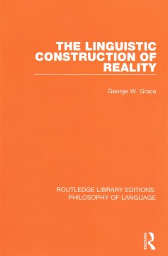 The Linguistic Construction of Reality - MPHOnline.com