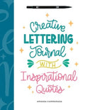 Creative Lettering Journal With Inspirational Quotes - MPHOnline.com