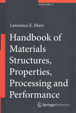 Handbook of Materials Structures, Properties, Processing and Performance - MPHOnline.com