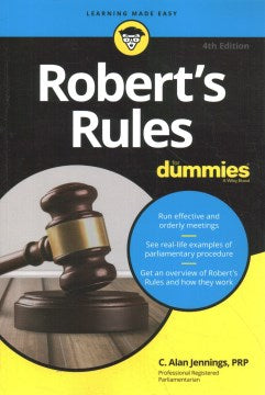 Robert's Rules for Dummies - MPHOnline.com