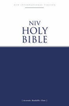 NIV Holy Bible (Blue/White) - MPHOnline.com