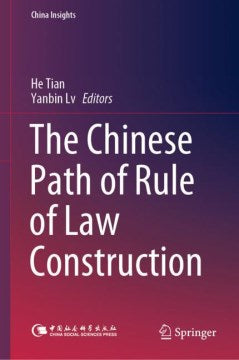 The Chinese Path of Rule of Law Construction - MPHOnline.com