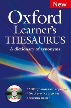 OXFORD LEARNER`S THESAURUS & DICTIONARY OF SYNONYMS - MPHOnline.com