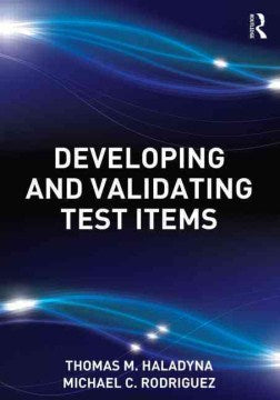 Developing and Validating Test Items - MPHOnline.com