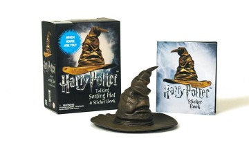 Harry Potter Talking Sorting Hat and Sticker Book - MPHOnline.com