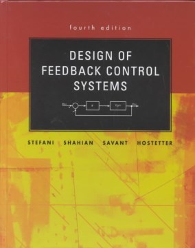 DESIGN FEEDBACK CONTROLSYSTEMS 4ED - MPHOnline.com