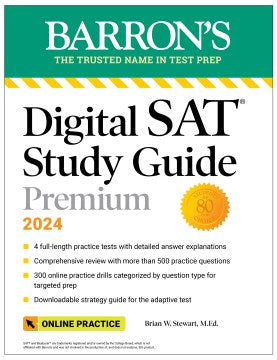 Digital SAT Study Guide Premium 2024 - MPHOnline.com