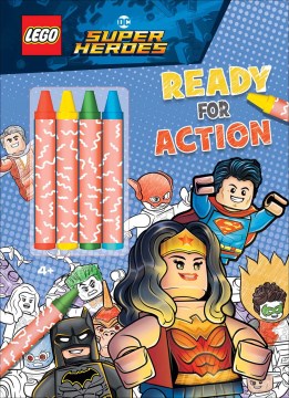 Lego DC Super Heroes Coloring Book With Covermount - MPHOnline.com