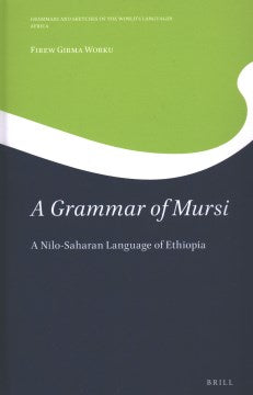 A Grammar of Mursi - MPHOnline.com