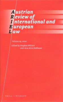 The Austrian Review of International and European Law - MPHOnline.com