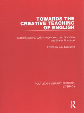 Towards the Creative Teaching of English - MPHOnline.com