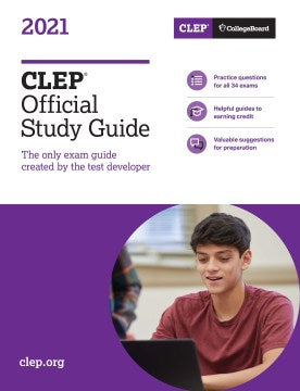 CLEP Official Study Guide 2021 - MPHOnline.com