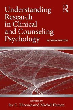 Understanding Research in Clinical and Counseling Psychology - MPHOnline.com