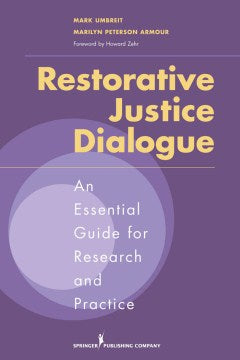 Restorative Justice Dialogue - MPHOnline.com