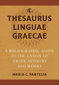 Thesaurus Linguae Graecae - MPHOnline.com