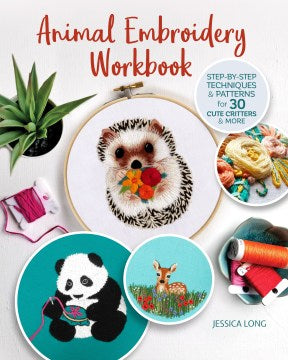 Animal Embroidery Workbook - MPHOnline.com