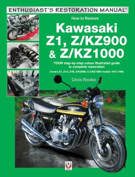 Veloce How to Restore Kawasaki Z1, Z/KZ900 & Z/KZ1000 - MPHOnline.com