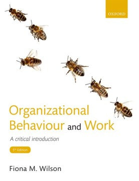 ORGANIZATIONAL BEHAVIOUR AND WORK - MPHOnline.com