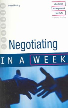 NEGOTIATING IN A WEEK - MPHOnline.com