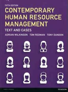 Contemporary Human Resource Mangement - MPHOnline.com