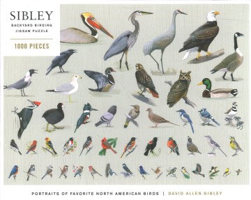 Sibley Backyard Jigsaw Puzzle - MPHOnline.com