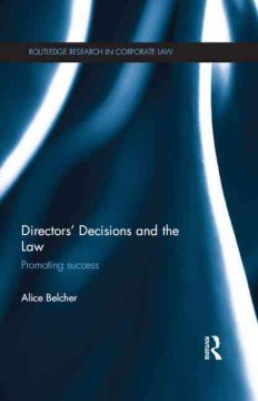 Directors' Decisions and the Law - MPHOnline.com