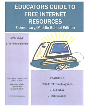 Educators Guide to Free Internet Resources 2017-2018 - MPHOnline.com