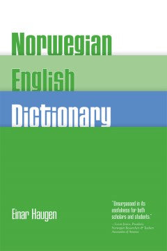 Norwegian-English Dictionary - MPHOnline.com