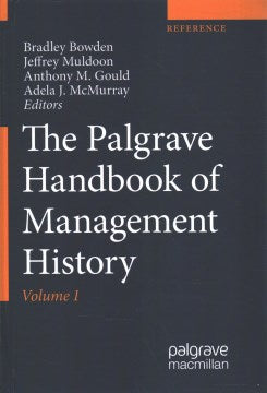 The Palgrave Handbook of Management History - MPHOnline.com