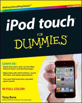 IPOD TOUCH FOR DUMMIES 2ED - MPHOnline.com