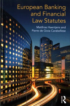 European Banking and Financial Law Statutes - MPHOnline.com