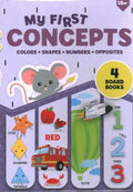 My First Concepts: 4 Board Books - MPHOnline.com