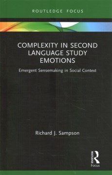 Complexity in Second Language Study Emotions - MPHOnline.com