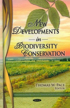 New Developments in Biodiversity Conservation - MPHOnline.com