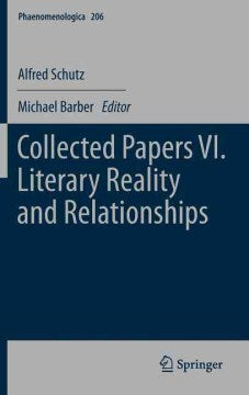 Collected Papers VI. Literary Reality and Relationships - MPHOnline.com