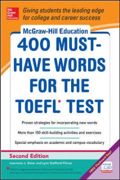 McGraw-Hill Education 400 Must-Have Words for the TOEFL, 2E - MPHOnline.com