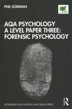 AQA Psychology a Level Paper 3 - Forensic Psychology - MPHOnline.com