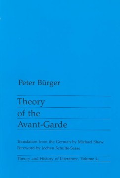 Theory of the Avant-Garde - MPHOnline.com