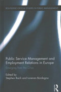 Public Service Management and Employment Relations in Europe - MPHOnline.com