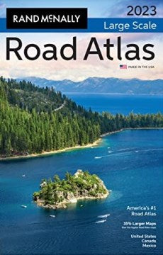 Rand McNally 2023 Large Scale Road Atlas - MPHOnline.com