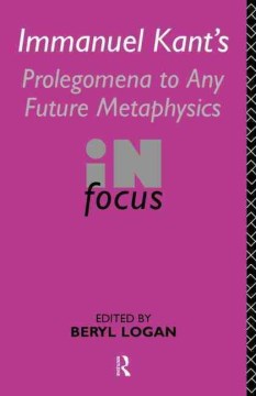 Immanuel Kant's Prolegomena to Any Future Metaphysics - MPHOnline.com