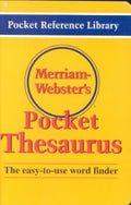 Merriam-Webster's Pocket Thesaurus - MPHOnline.com