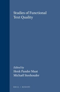 Studies of functional text quality - MPHOnline.com