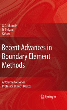 Recent Advances in Boundary Element Methods - MPHOnline.com