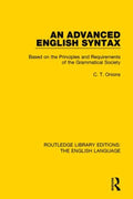 An Advanced English Syntax - MPHOnline.com