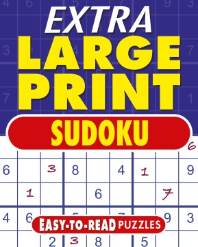 Extra Large Print Sudoku - MPHOnline.com