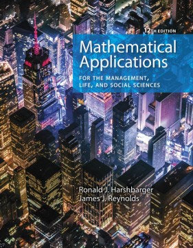 Mathematical Applications for the Management, Life, and Social Sciences - MPHOnline.com