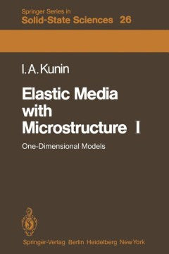 Elastic Media With Microstructure I - MPHOnline.com